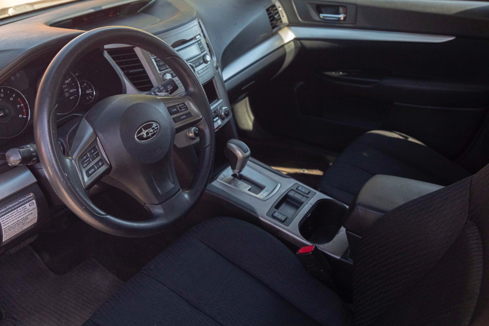 2012 GRAY SUBARU OUTBACK 2.5i (4S4BRBAC6C3) with an 2.5L H4 DOHC 16V engine, CVT OR 6-SPEED MANUAL transmission, located at 420 E. Kingsbury St., Seguin, TX, 78155, (830) 401-0495, 29.581060, -97.961647 - Photo#12