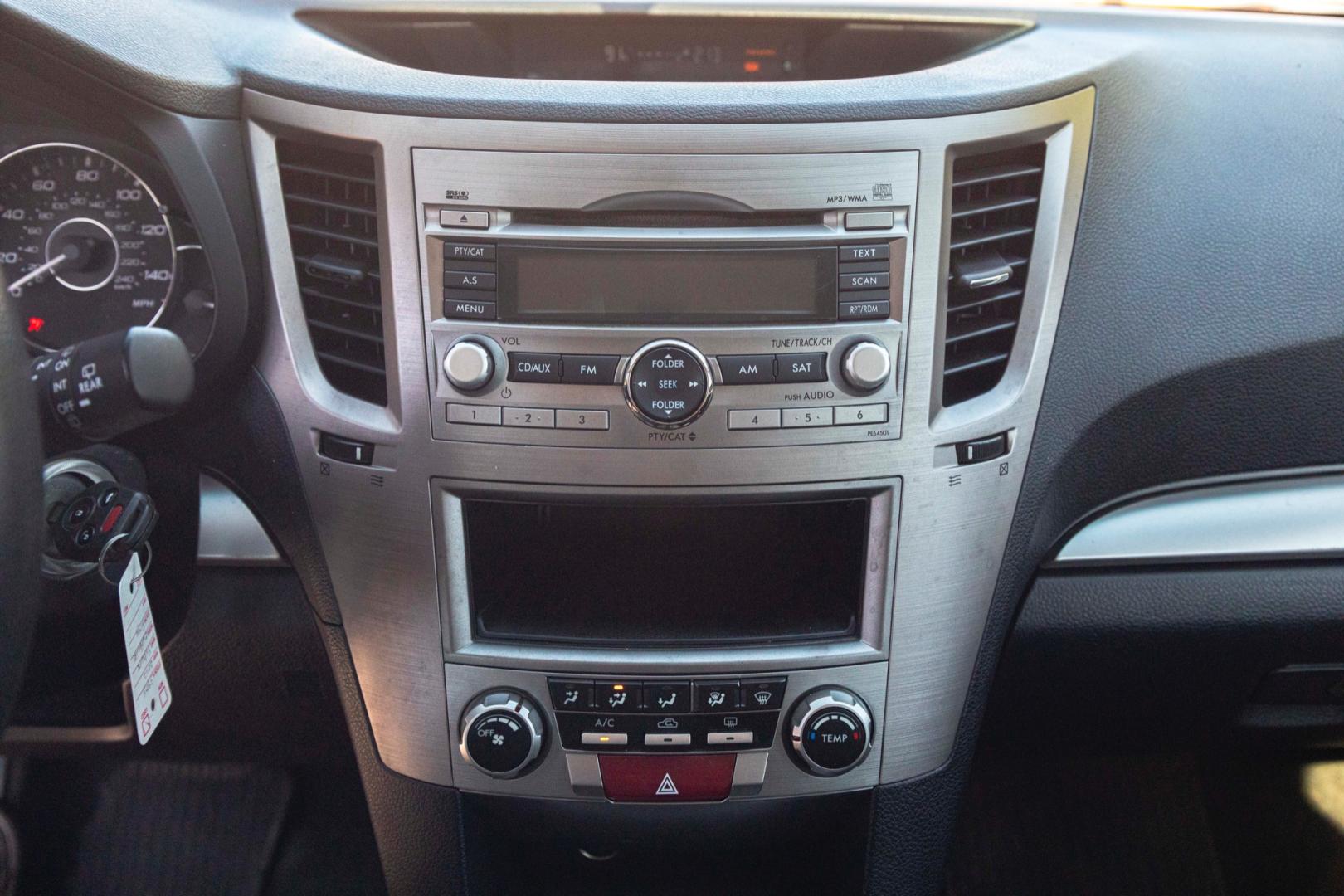 2012 GRAY SUBARU OUTBACK 2.5i (4S4BRBAC6C3) with an 2.5L H4 DOHC 16V engine, CVT OR 6-SPEED MANUAL transmission, located at 420 E. Kingsbury St., Seguin, TX, 78155, (830) 401-0495, 29.581060, -97.961647 - Photo#13