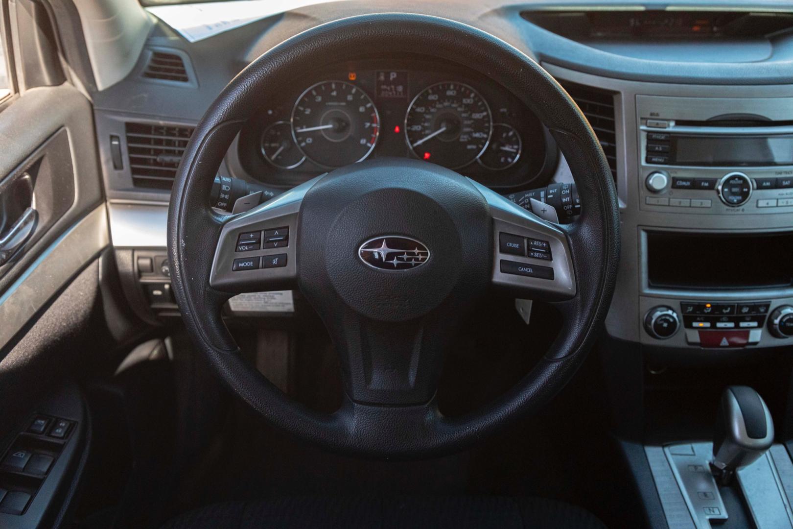 2012 GRAY SUBARU OUTBACK 2.5i (4S4BRBAC6C3) with an 2.5L H4 DOHC 16V engine, CVT OR 6-SPEED MANUAL transmission, located at 420 E. Kingsbury St., Seguin, TX, 78155, (830) 401-0495, 29.581060, -97.961647 - Photo#18