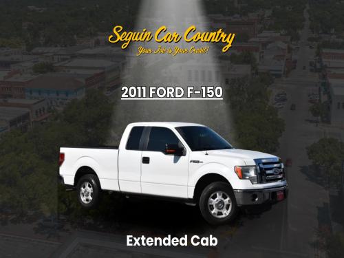 2011 FORD F-150 EXT CAB PICKUP 4-DR