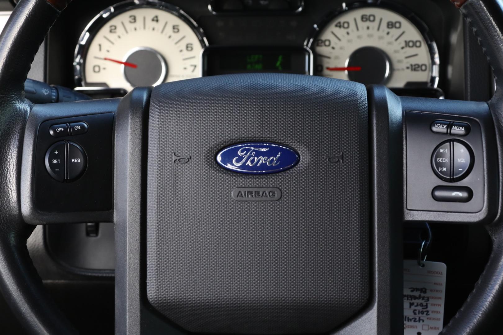 2013 BLUE FORD EXPEDITION King Ranch 2WD (1FMJU1H59DE) with an 5.4L V8 SOHC 16V FFV engine, 6-SPEED AUTOMATIC transmission, located at 420 E. Kingsbury St., Seguin, TX, 78155, (830) 401-0495, 29.581060, -97.961647 - Photo#15