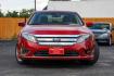 2012 RED FORD FUSION SEL (3FAHP0JA1CR) with an 2.5L L4 DOHC 16V engine, 5-SPEED AUTOMATIC OR 5-SPEED MANUAL transmission, located at 420 E. Kingsbury St., Seguin, TX, 78155, (830) 401-0495, 29.581060, -97.961647 - Photo#2