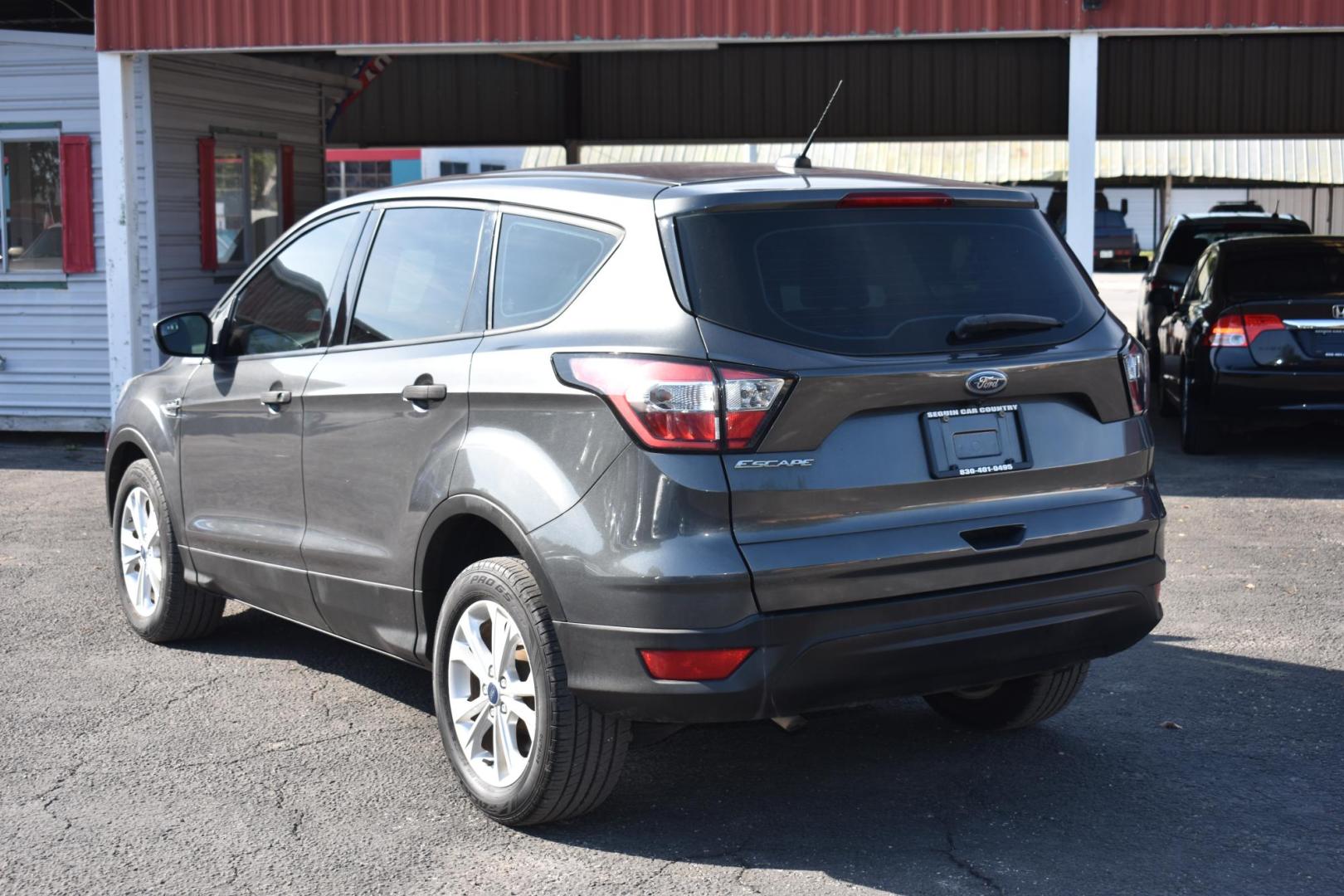 2018 Ford Escape S FWD (1FMCU0F77JU) with an 2.5L L4 DOHC 16V engine, 6A transmission, located at 420 E. Kingsbury St., Seguin, TX, 78155, (830) 401-0495, 29.581060, -97.961647 - Photo#1