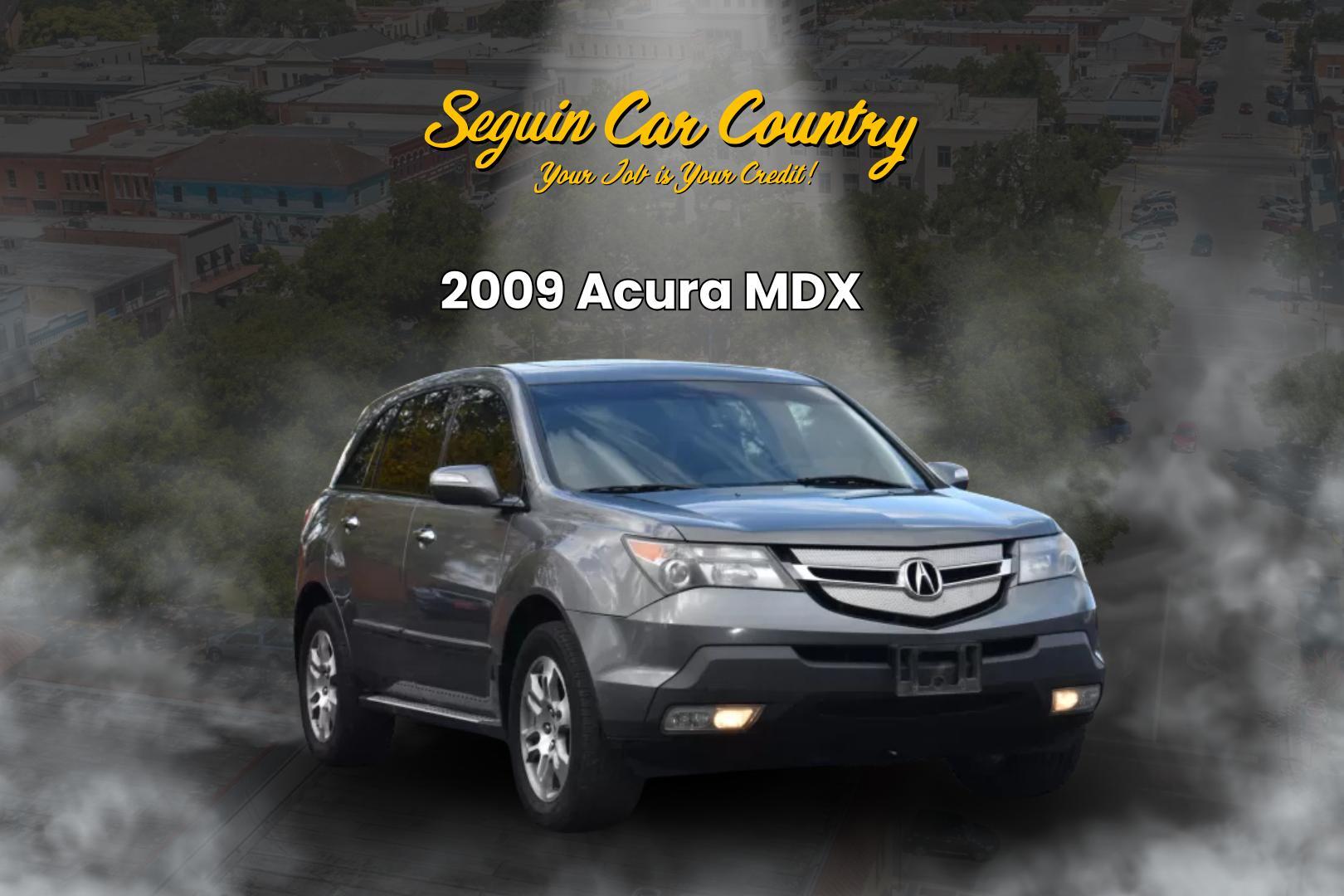 2009 GRAY Acura MDX Tech Package (2HNYD28629H) with an 3.5L V6 SOHC 24V engine, 5-Speed Automatic transmission, located at 420 E. Kingsbury St., Seguin, TX, 78155, (830) 401-0495, 29.581060, -97.961647 - Photo#0