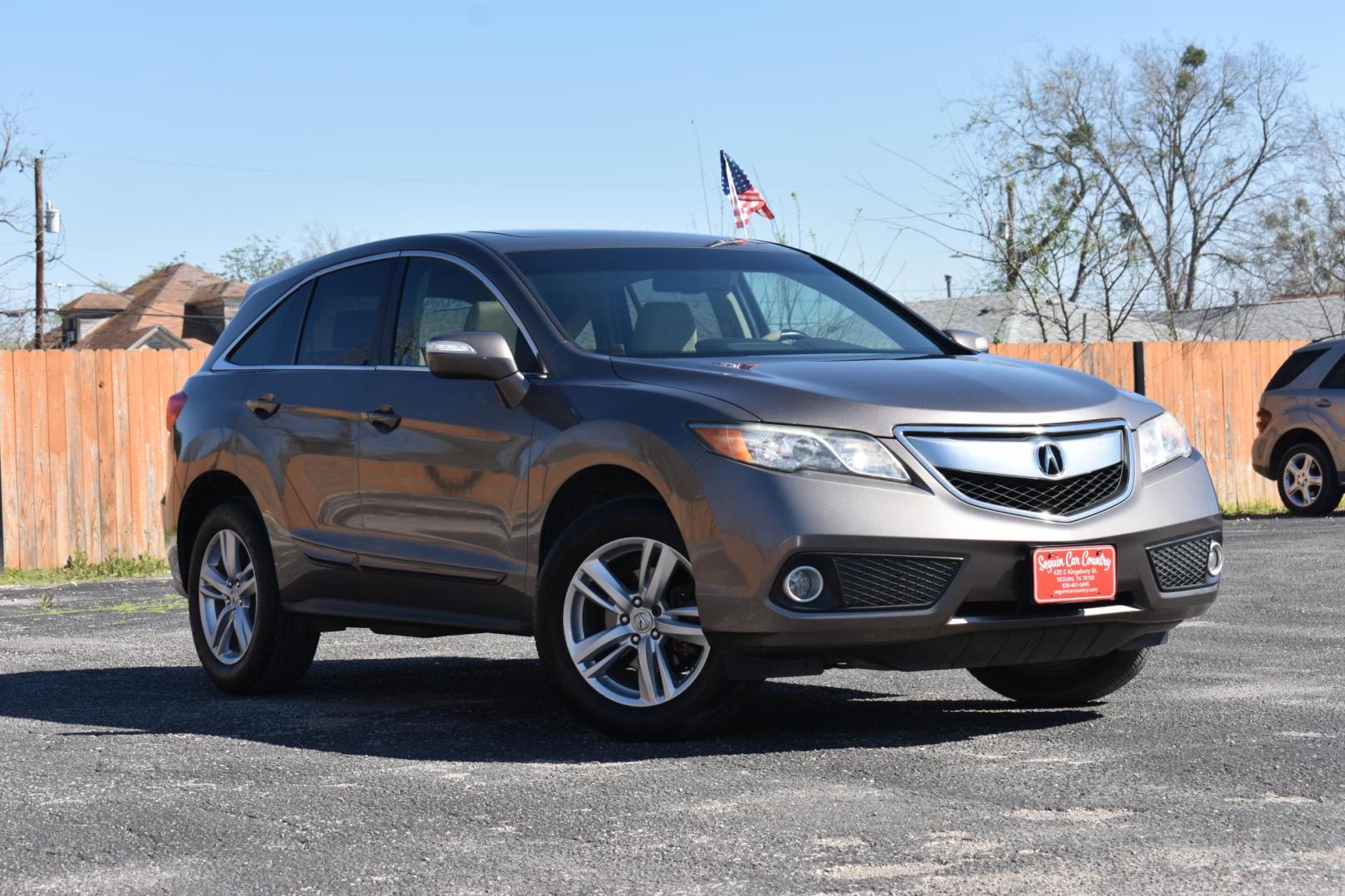 2013 BROWN Acura RDX 6-Spd AT w/ Technology Package (5J8TB3H50DL) with an 2.3L L4 DOHC 16V engine, 6-Speed Automatic transmission, located at 420 E. Kingsbury St., Seguin, TX, 78155, (830) 401-0495, 29.581060, -97.961647 - Photo#1