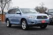 2008 BLUE Toyota Highlander Limited 2WD (JTEES42A682) with an 3.5L V6 DOHC 24V engine, 5-Speed Automatic Overdrive transmission, located at 420 E. Kingsbury St., Seguin, TX, 78155, (830) 401-0495, 29.581060, -97.961647 - Photo#0