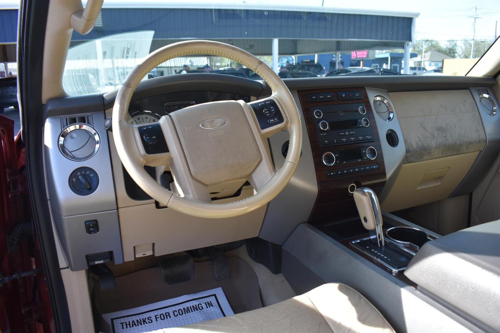 2012 RED Ford Expedition King Ranch 2WD (1FMJU1H55CE) with an 5.4L V8 SOHC 16V FFV engine, 6-Speed Automatic transmission, located at 420 E. Kingsbury St., Seguin, TX, 78155, (830) 401-0495, 29.581060, -97.961647 - Photo#6