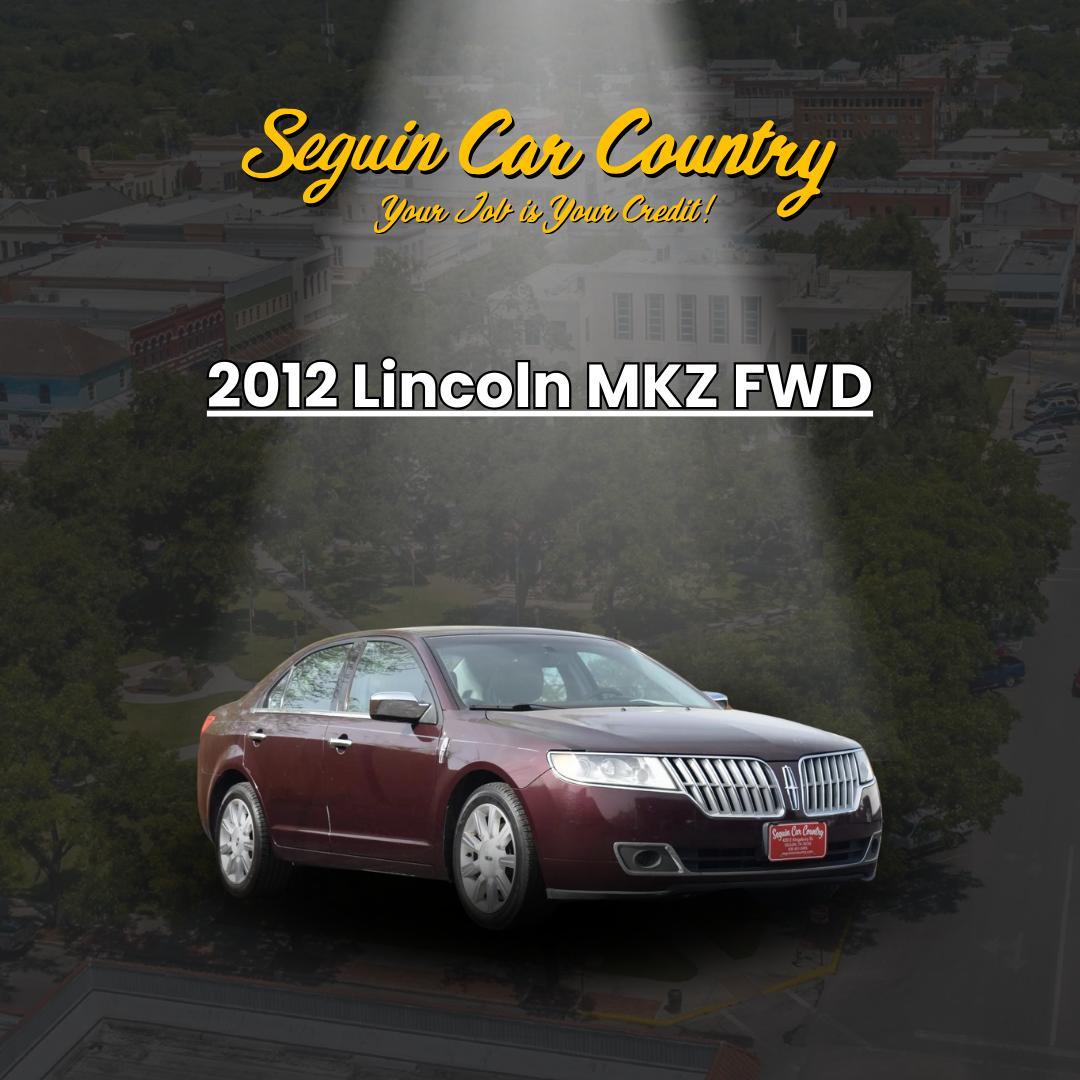 2012 MAROON Lincoln MKZ FWD (3LNHL2GC0CR) with an 3.5L V6 DOHC 24V engine, 6-Speed Automatic transmission, located at 420 E. Kingsbury St., Seguin, TX, 78155, (830) 401-0495, 29.581060, -97.961647 - Photo#0