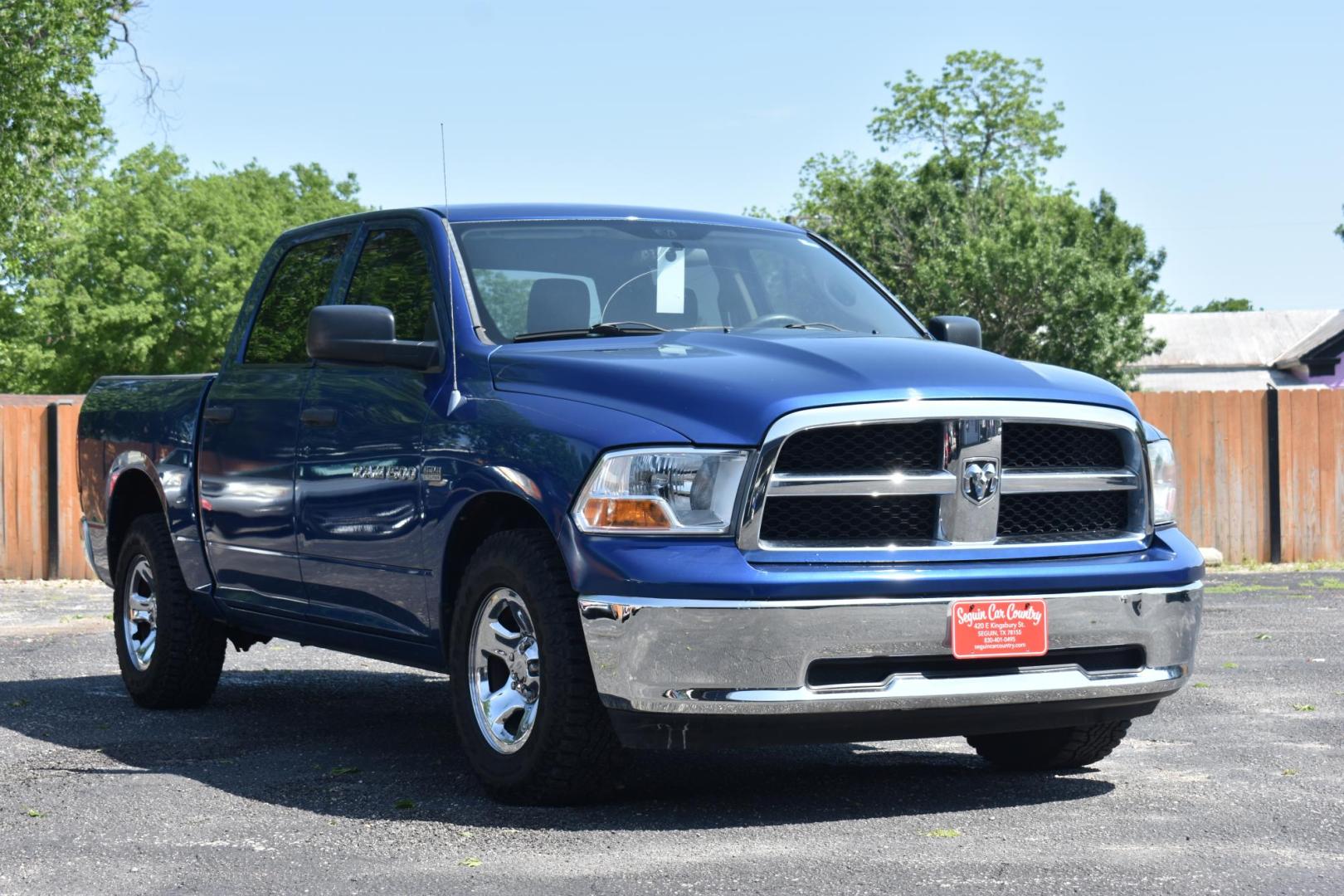 2011 BLUE Dodge Ram 1500 SLT Crew Cab 2WD (1D7RB1CT7BS) with an 5.7L V8 OHV 16V engine, 5-Speed Automatic transmission, located at 420 E. Kingsbury St., Seguin, TX, 78155, (830) 401-0495, 29.581060, -97.961647 - Photo#0