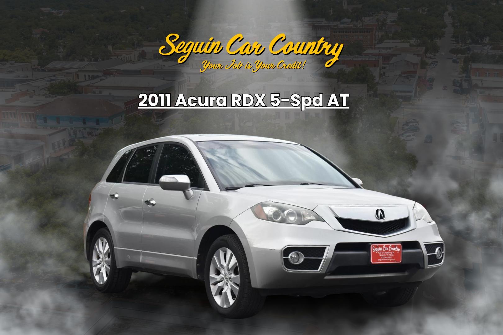 2011 GRAY Acura RDX 5-Spd AT (5J8TB2H2XBA) with an 2.3L L4 DOHC 16V engine, 5-Speed Automatic transmission, located at 420 E. Kingsbury St., Seguin, TX, 78155, (830) 401-0495, 29.581060, -97.961647 - Photo#0