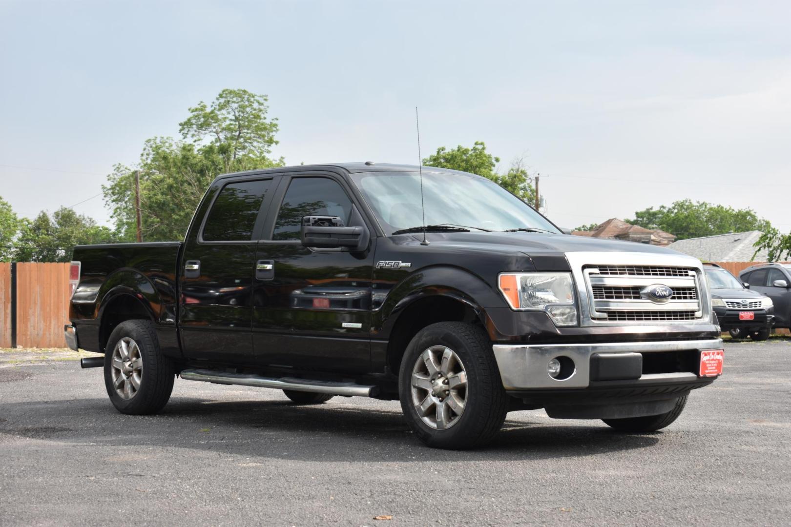 2013 BLACK Ford F-150 Platinum SuperCrew 6.5-ft. Bed 2WD (1FTFW1CT4DF) with an 3.5L V6 TURBO engine, 6-Speed Automatic transmission, located at 420 E. Kingsbury St., Seguin, TX, 78155, (830) 401-0495, 29.581060, -97.961647 - Photo#1