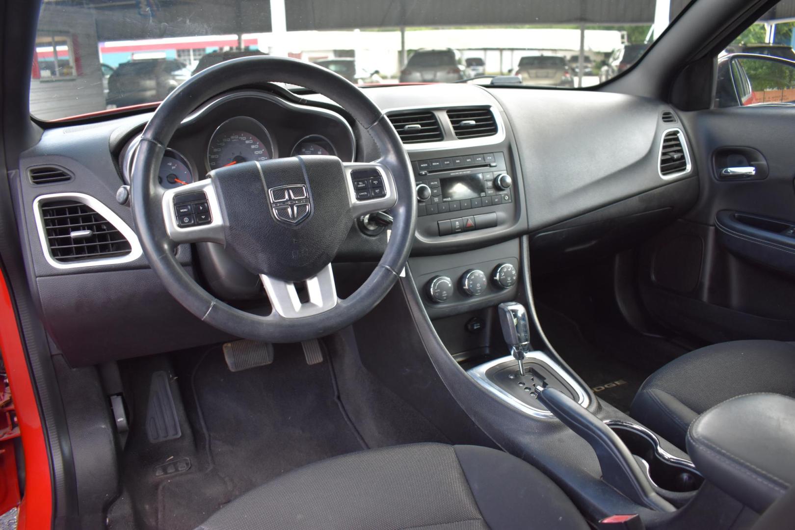 2014 RED Dodge Avenger SXT (1C3CDZCB2EN) with an 2.4L L4 DOHC 16V engine, 6-Speed Automatic transmission, located at 420 E. Kingsbury St., Seguin, TX, 78155, (830) 401-0495, 29.581060, -97.961647 - Photo#6
