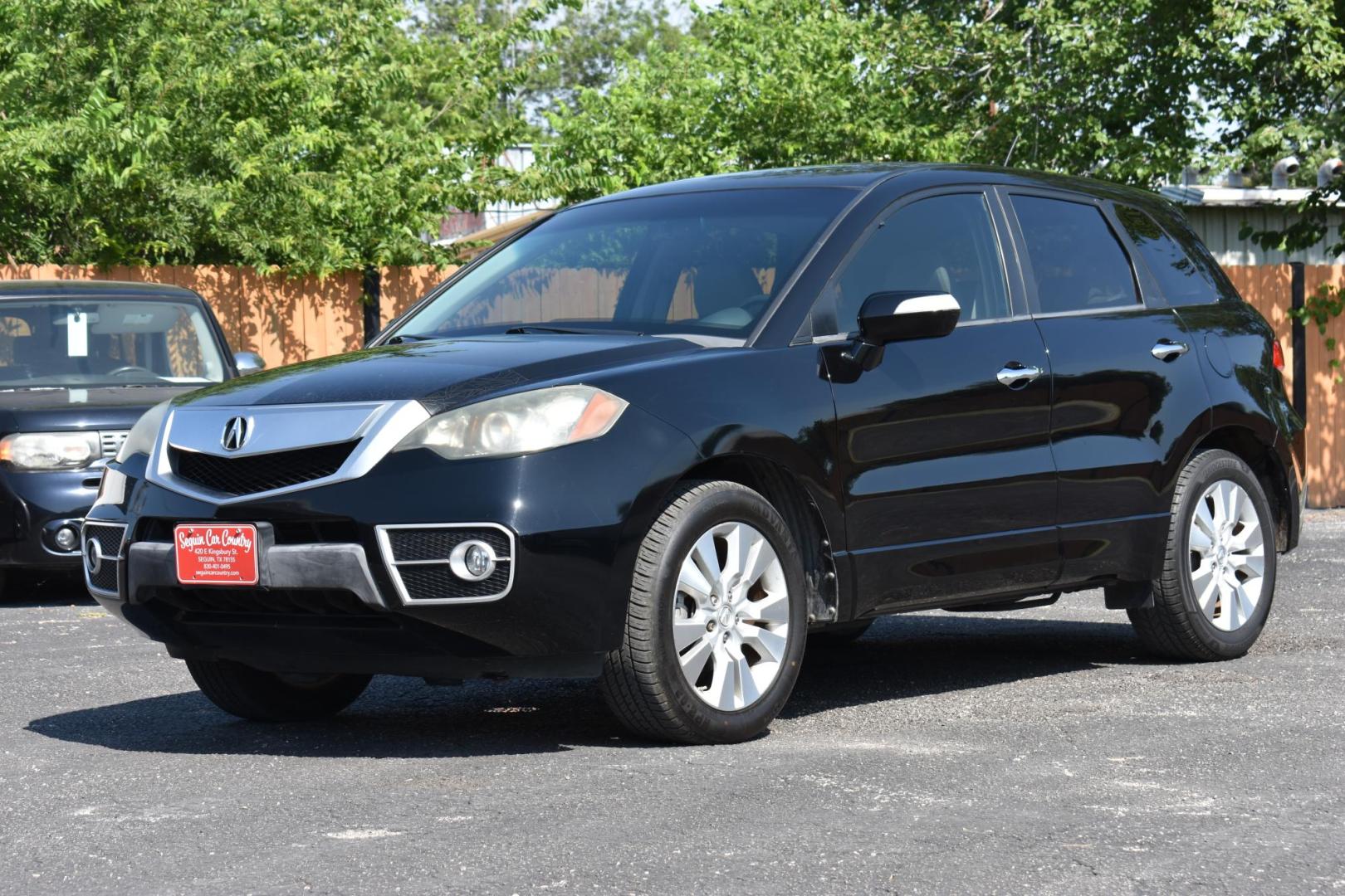 2010 BLACK Acura RDX 5-Spd AT SH-AWD with Technology Package (5J8TB2H5XAA) with an 2.3L L4 DOHC 16V engine, 5-Speed Automatic transmission, located at 420 E. Kingsbury St., Seguin, TX, 78155, (830) 401-0495, 29.581060, -97.961647 - Photo#2
