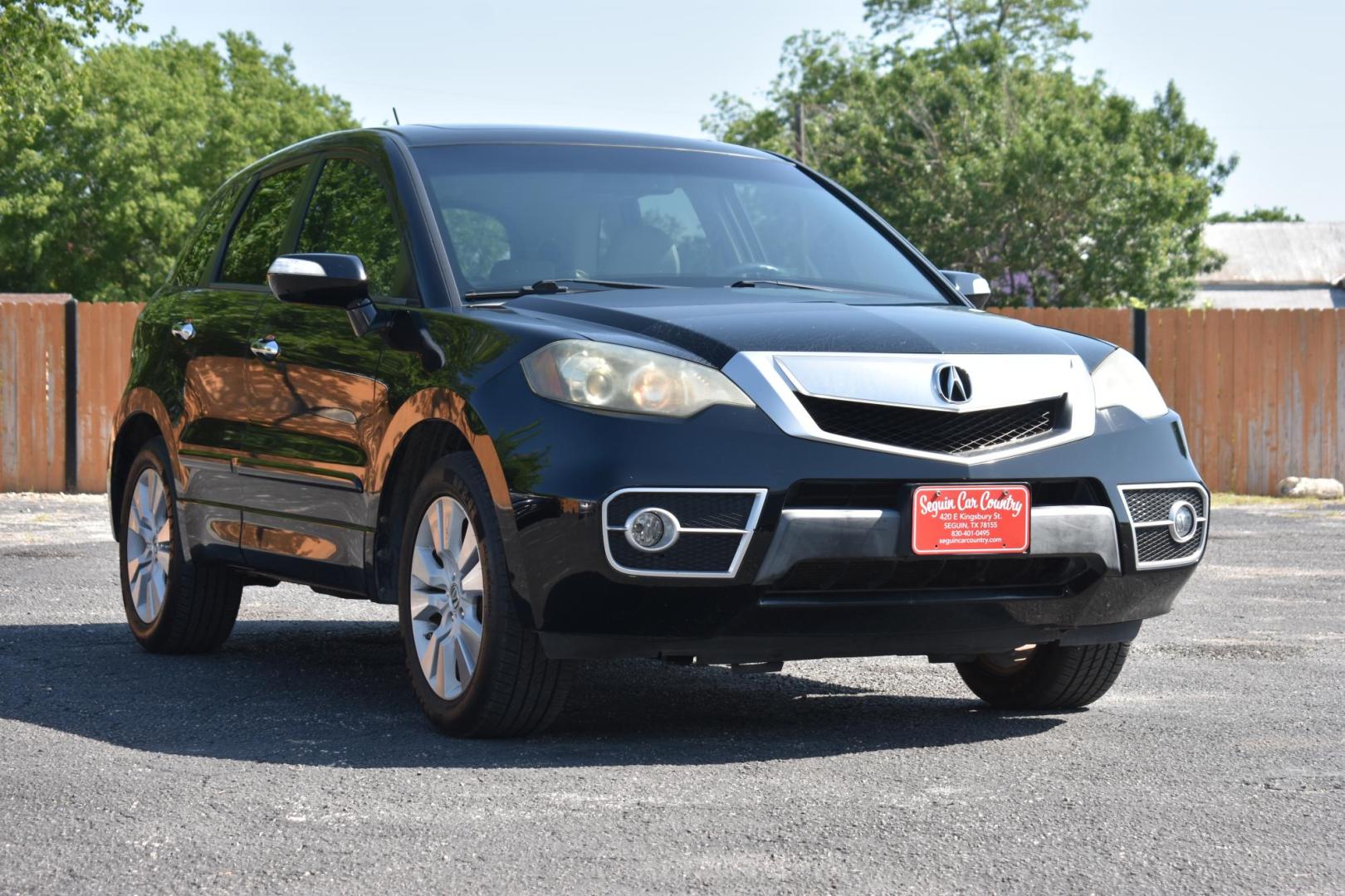 2010 BLACK Acura RDX 5-Spd AT SH-AWD with Technology Package (5J8TB2H5XAA) with an 2.3L L4 DOHC 16V engine, 5-Speed Automatic transmission, located at 420 E. Kingsbury St., Seguin, TX, 78155, (830) 401-0495, 29.581060, -97.961647 - Photo#1