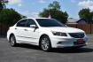 2012 WHITE Honda Accord EX-L V6 Sedan AT (1HGCP3F81CA) with an 3.5L V6 SOHC 24V engine, 5-Speed Automatic transmission, located at 420 E. Kingsbury St., Seguin, TX, 78155, (830) 401-0495, 29.581060, -97.961647 - Photo#0