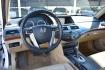 2012 WHITE Honda Accord EX-L V6 Sedan AT (1HGCP3F81CA) with an 3.5L V6 SOHC 24V engine, 5-Speed Automatic transmission, located at 420 E. Kingsbury St., Seguin, TX, 78155, (830) 401-0495, 29.581060, -97.961647 - Photo#5