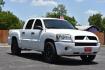 2008 WHITE Mitsubishi Raider LS Double Cab 2WD (1Z7HC28K78S) with an 3.7L V6 SOHC 12V engine, 4-Speed Automatic transmission, located at 420 E. Kingsbury St., Seguin, TX, 78155, (830) 401-0495, 29.581060, -97.961647 - Photo#1