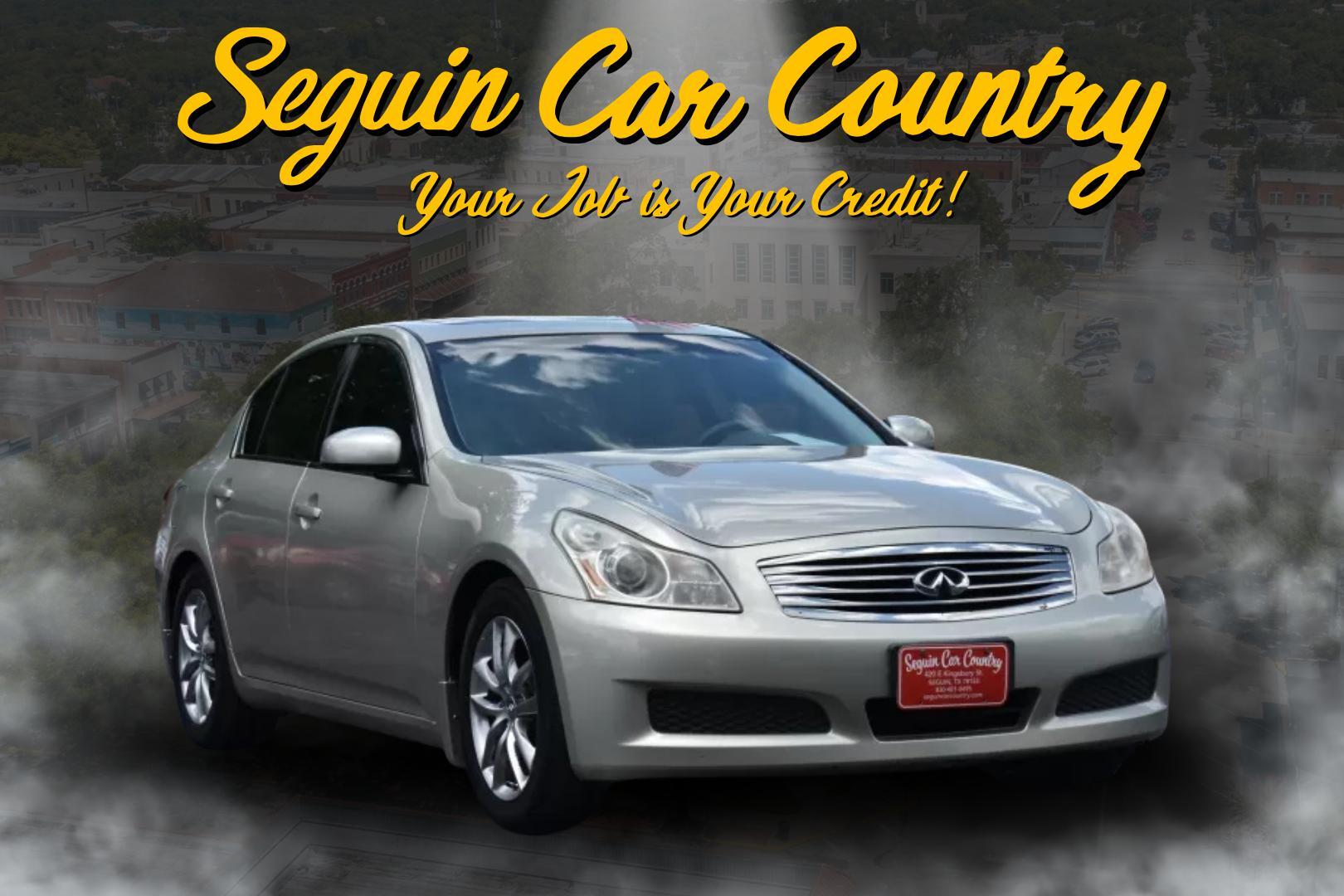 2007 TAN Infiniti G35 Base (JNKBV61E07M) with an 3.5L V6 DOHC 24V engine, 5-Speed Automatic Overdrive transmission, located at 420 E. Kingsbury St., Seguin, TX, 78155, (830) 401-0495, 29.581060, -97.961647 - Photo#0