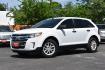 2014 WHITE Ford Edge SE FWD (2FMDK3GC8EB) with an 3.5L V6 DOHC 24V engine, 6-Speed Automatic transmission, located at 420 E. Kingsbury St., Seguin, TX, 78155, (830) 401-0495, 29.581060, -97.961647 - Photo#1