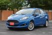 2015 BLUE Ford Fiesta Titanium Sedan (3FADP4CJ1FM) with an 1.6L L4 DOHC 16V engine, located at 420 E. Kingsbury St., Seguin, TX, 78155, (830) 401-0495, 29.581060, -97.961647 - Photo#3