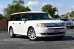 2012 WHITE Ford Flex Limited AWD (2FMHK6DC6CB) with an 3.5L V6 DOHC 24V engine, 6-Speed Automatic Overdrive transmission, located at 420 E. Kingsbury St., Seguin, TX, 78155, (830) 401-0495, 29.581060, -97.961647 - Photo#0