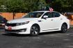 2013 WHITE Kia Optima Hybrid LX (KNAGM4ADXD5) with an 2.4L L4 DOHC 16V HYBRID engine, 6-Speed Automatic transmission, located at 420 E. Kingsbury St., Seguin, TX, 78155, (830) 401-0495, 29.581060, -97.961647 - Photo#3