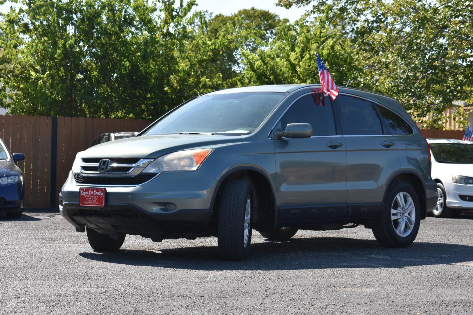 2010 BLUE Honda CR-V EX-L 4WD 5-Speed AT (JHLRE4H70AC) with an 2.4L L4 DOHC 16V engine, 5-Speed Automatic transmission, located at 420 E. Kingsbury St., Seguin, TX, 78155, (830) 401-0495, 29.581060, -97.961647 - Photo#3
