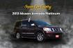 2013 MAROON Nissan Armada Platinum 2WD (5N1BA0NF4DN) with an 5.6L V8 DOHC 32V FFV engine, 5-Speed Automatic transmission, located at 420 E. Kingsbury St., Seguin, TX, 78155, (830) 401-0495, 29.581060, -97.961647 - Photo#0