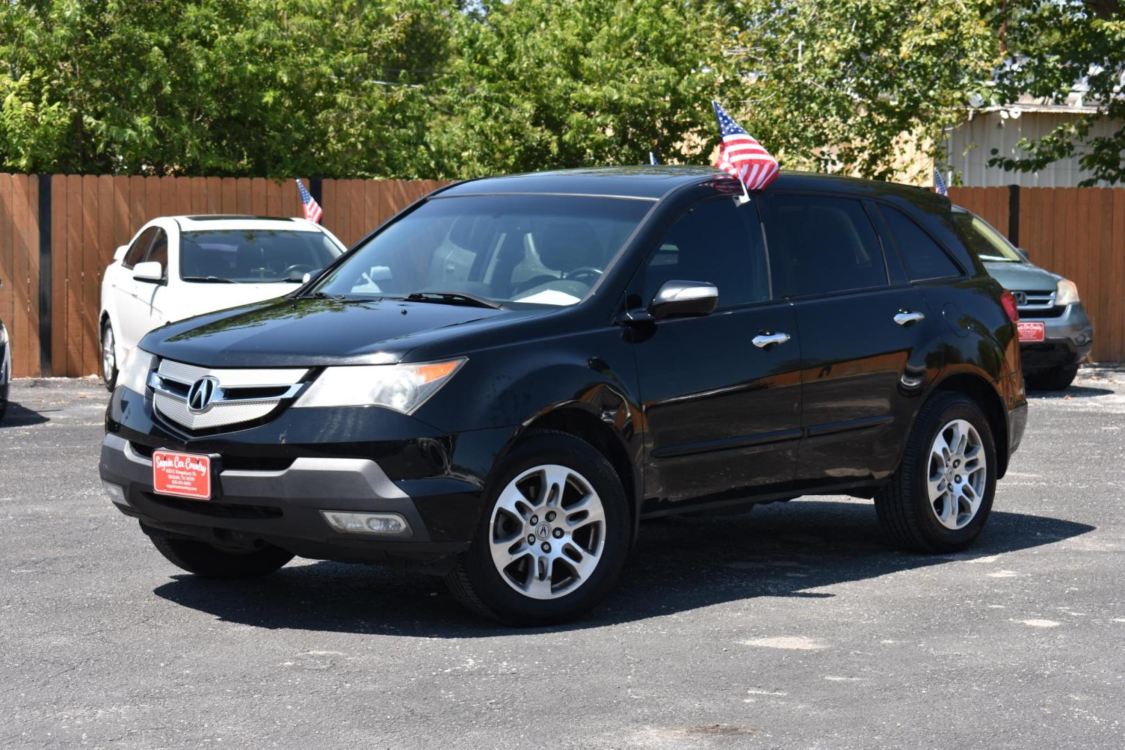 2009 GRAY Acura MDX Tech Package (2HNYD28609H) with an 3.5L V6 SOHC 24V engine, 5-Speed Automatic transmission, located at 420 E. Kingsbury St., Seguin, TX, 78155, (830) 401-0495, 29.581060, -97.961647 - Photo#3