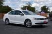 2012 WHITE Volkswagen Jetta SE (3VWDX7AJ2CM) with an 2.5L L5 DOHC 20V engine, located at 420 E. Kingsbury St., Seguin, TX, 78155, (830) 401-0495, 29.581060, -97.961647 - Photo#1