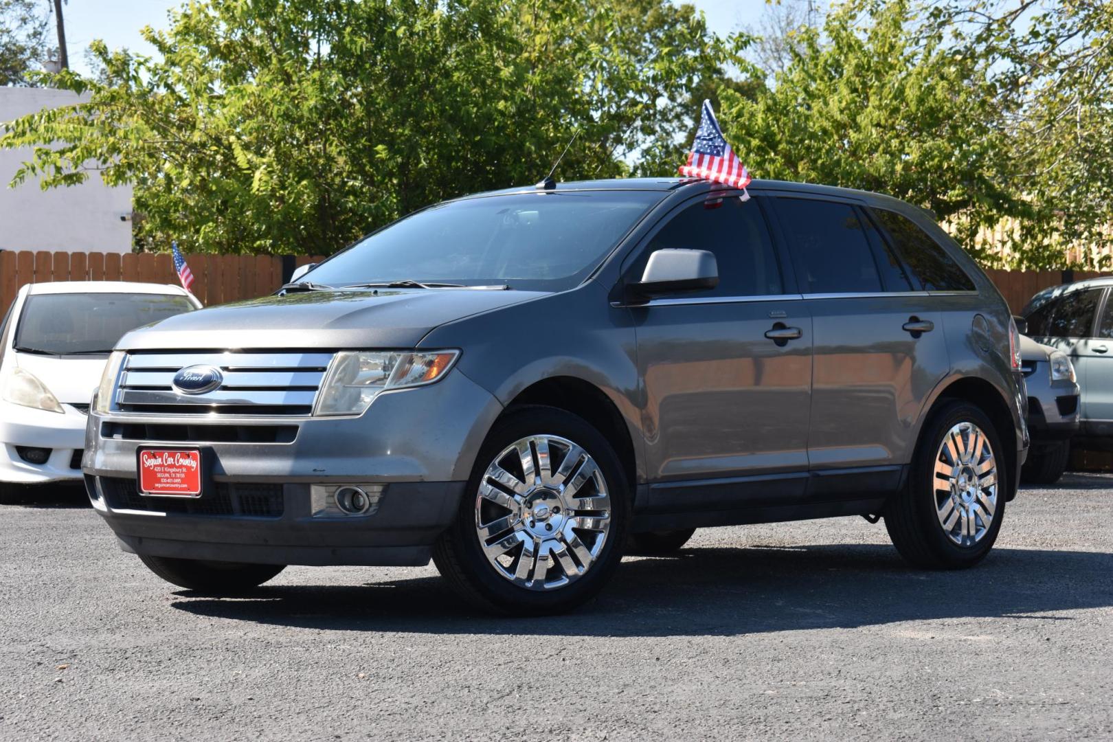 2009 GRAY Ford Edge Limited FWD (2FMDK39C99B) with an 3.5L V6 DOHC 24V engine, 6-Speed Automatic transmission, located at 420 E. Kingsbury St., Seguin, TX, 78155, (830) 401-0495, 29.581060, -97.961647 - Photo#3