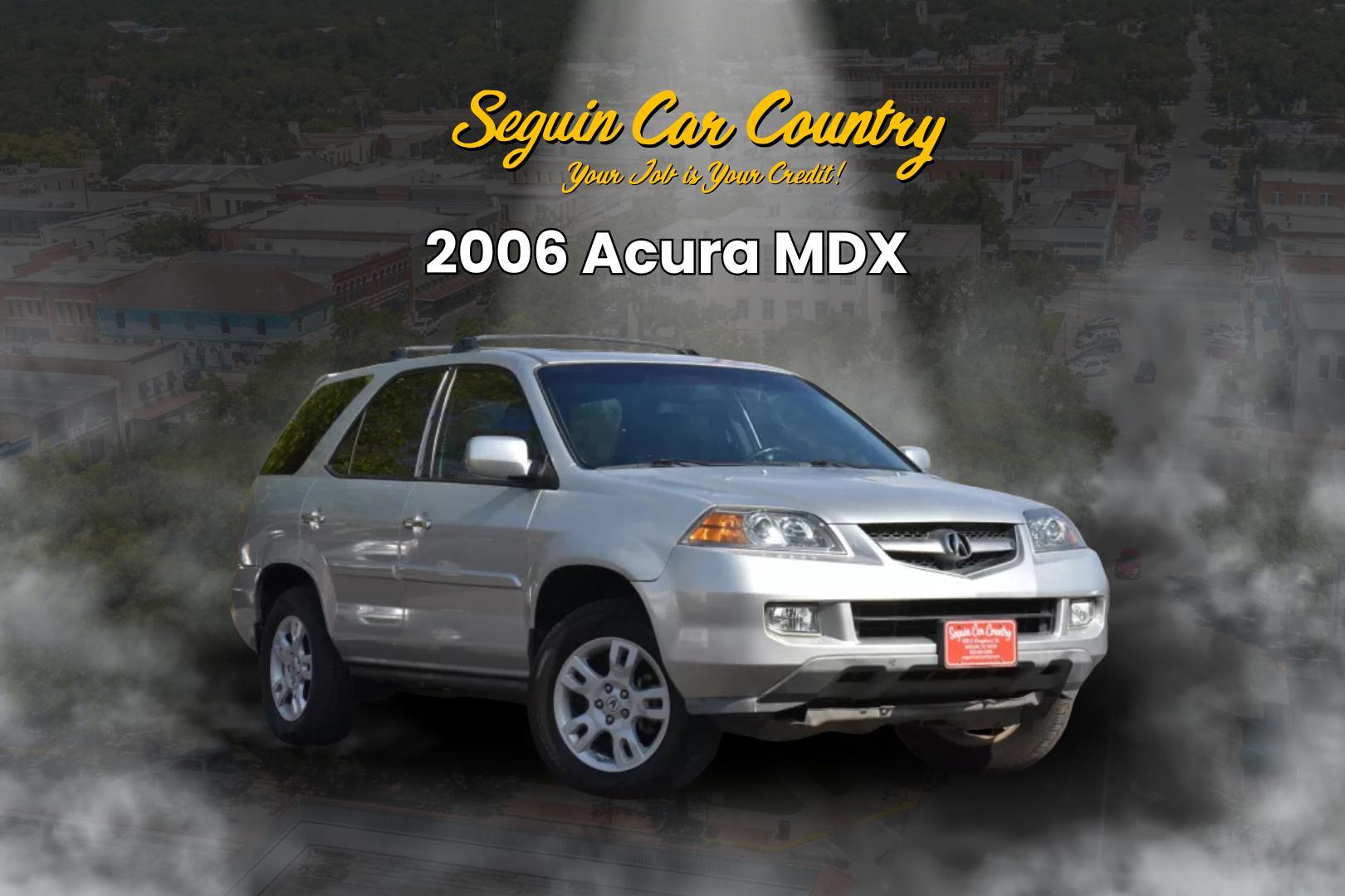 2006 SILVER Acura MDX Touring with Navigation System and Rear DVD System (2HNYD18936H) with an 3.5L V6 SOHC 24V engine, 5-Speed Automatic Overdrive transmission, located at 420 E. Kingsbury St., Seguin, TX, 78155, (830) 401-0495, 29.581060, -97.961647 - Photo#0