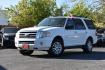 2011 WHITE Ford Expedition King Ranch 2WD (1FMJU1H5XBE) with an 5.4L V8 SOHC 16V FFV engine, 6-Speed Automatic transmission, located at 420 E. Kingsbury St., Seguin, TX, 78155, (830) 401-0495, 29.581060, -97.961647 - Photo#3