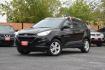 2010 BLACK Hyundai Tucson Limited 2WD (KM8JU3AC0AU) with an 2.4L L4 DOHC 16V engine, 6-Speed Automatic transmission, located at 420 E. Kingsbury St., Seguin, TX, 78155, (830) 401-0495, 29.581060, -97.961647 - Photo#3