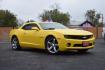 2011 YELLOW Chevrolet Camaro LT1 Coupe (2G1FB1ED6B9) with an 3.6L V6 DOHC 24V engine, 6-Speed Automatic transmission, located at 420 E. Kingsbury St., Seguin, TX, 78155, (830) 401-0495, 29.581060, -97.961647 - Photo#1