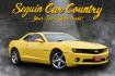 2011 YELLOW Chevrolet Camaro LT1 Coupe (2G1FB1ED6B9) with an 3.6L V6 DOHC 24V engine, 6-Speed Automatic transmission, located at 420 E. Kingsbury St., Seguin, TX, 78155, (830) 401-0495, 29.581060, -97.961647 - Photo#0