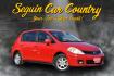 2011 RED Nissan Versa 1.8 S Hatchback (3N1BC1CP7BL) with an 1.8L L4 DOHC 16V engine, located at 420 E. Kingsbury St., Seguin, TX, 78155, (830) 401-0495, 29.581060, -97.961647 - Photo#0