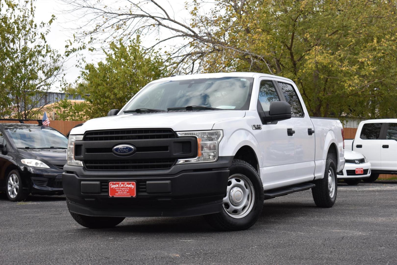 2019 WHITE Ford F-150 King-Ranch SuperCrew 5.5-ft. 2WD (1FTEW1C58KK) with an 5.0L V8 OHV 32V engine, 6A transmission, located at 420 E. Kingsbury St., Seguin, TX, 78155, (830) 401-0495, 29.581060, -97.961647 - Photo#1