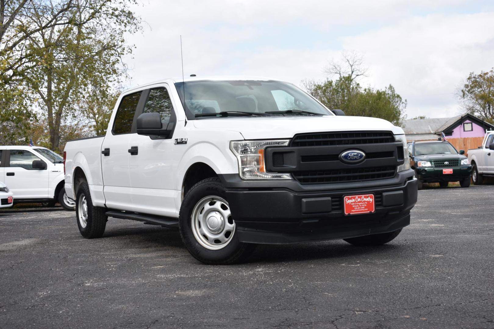 2019 WHITE Ford F-150 King-Ranch SuperCrew 5.5-ft. 2WD (1FTEW1C58KK) with an 5.0L V8 OHV 32V engine, 6A transmission, located at 420 E. Kingsbury St., Seguin, TX, 78155, (830) 401-0495, 29.581060, -97.961647 - Photo#2