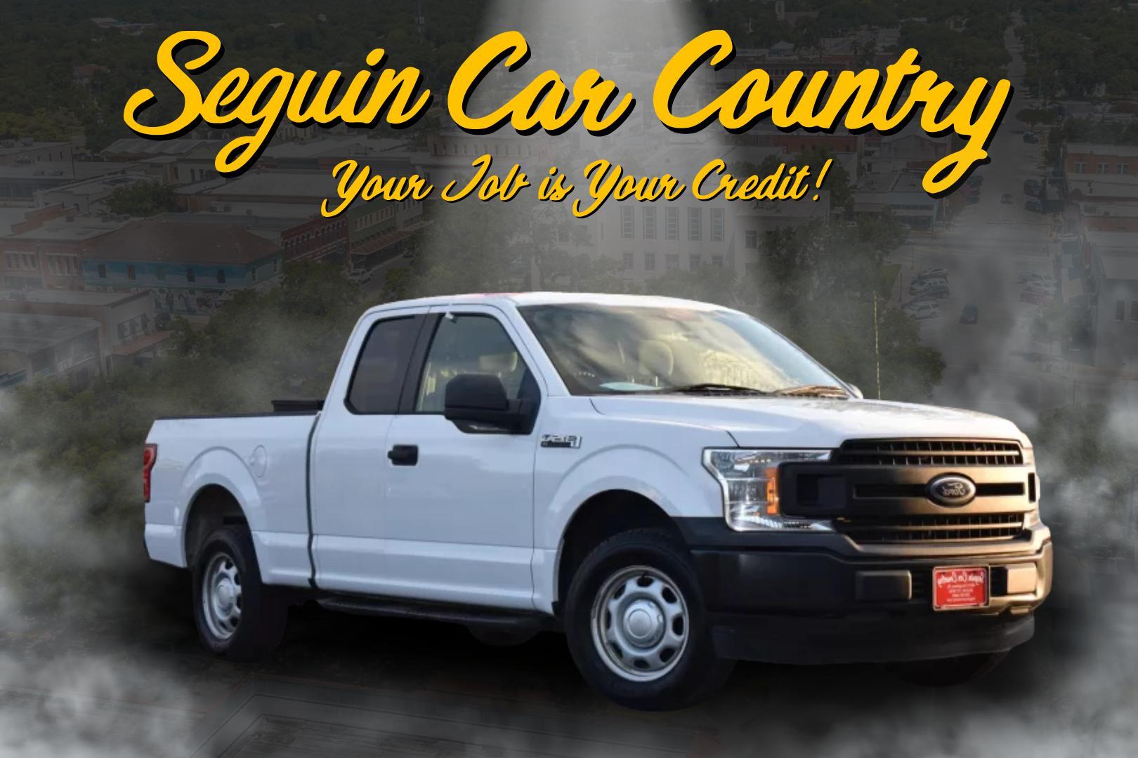 2019 WHITE Ford F-150 XL SuperCab 8-ft. 2WD (1FTEX1C53KF) with an 5.0L V8 OHV 16V engine, 6A transmission, located at 420 E. Kingsbury St., Seguin, TX, 78155, (830) 401-0495, 29.581060, -97.961647 - Photo#0