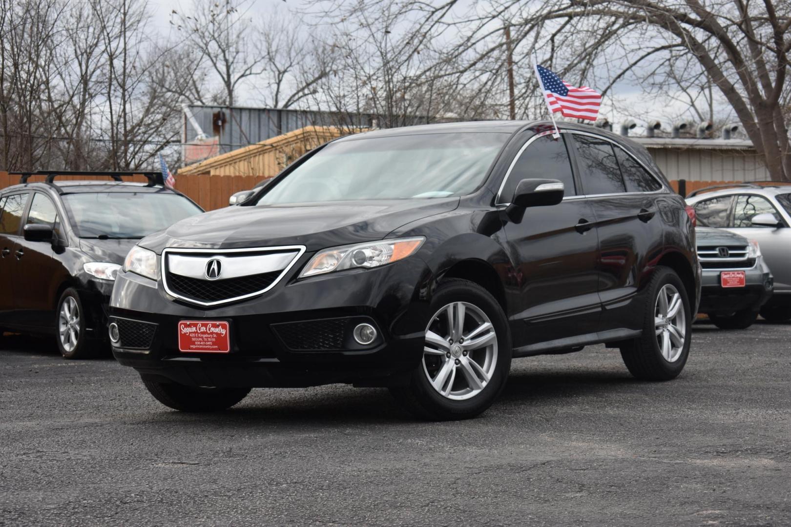 2015 BLACK Acura RDX 6-Spd AT w/ Technology Package (5J8TB3H59FL) with an 2.3L L4 DOHC 16V engine, 6-Speed Automatic transmission, located at 420 E. Kingsbury St., Seguin, TX, 78155, (830) 401-0495, 29.581060, -97.961647 - Photo#3