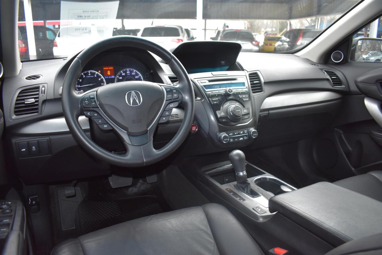 2015 BLACK Acura RDX 6-Spd AT w/ Technology Package (5J8TB3H59FL) with an 2.3L L4 DOHC 16V engine, 6-Speed Automatic transmission, located at 420 E. Kingsbury St., Seguin, TX, 78155, (830) 401-0495, 29.581060, -97.961647 - Photo#6