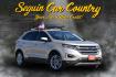 2017 TAN Ford Edge SEL AWD (2FMPK4J82HB) with an 3.5L V6 DOHC 24V engine, 6A transmission, located at 420 E. Kingsbury St., Seguin, TX, 78155, (830) 401-0495, 29.581060, -97.961647 - Photo#0