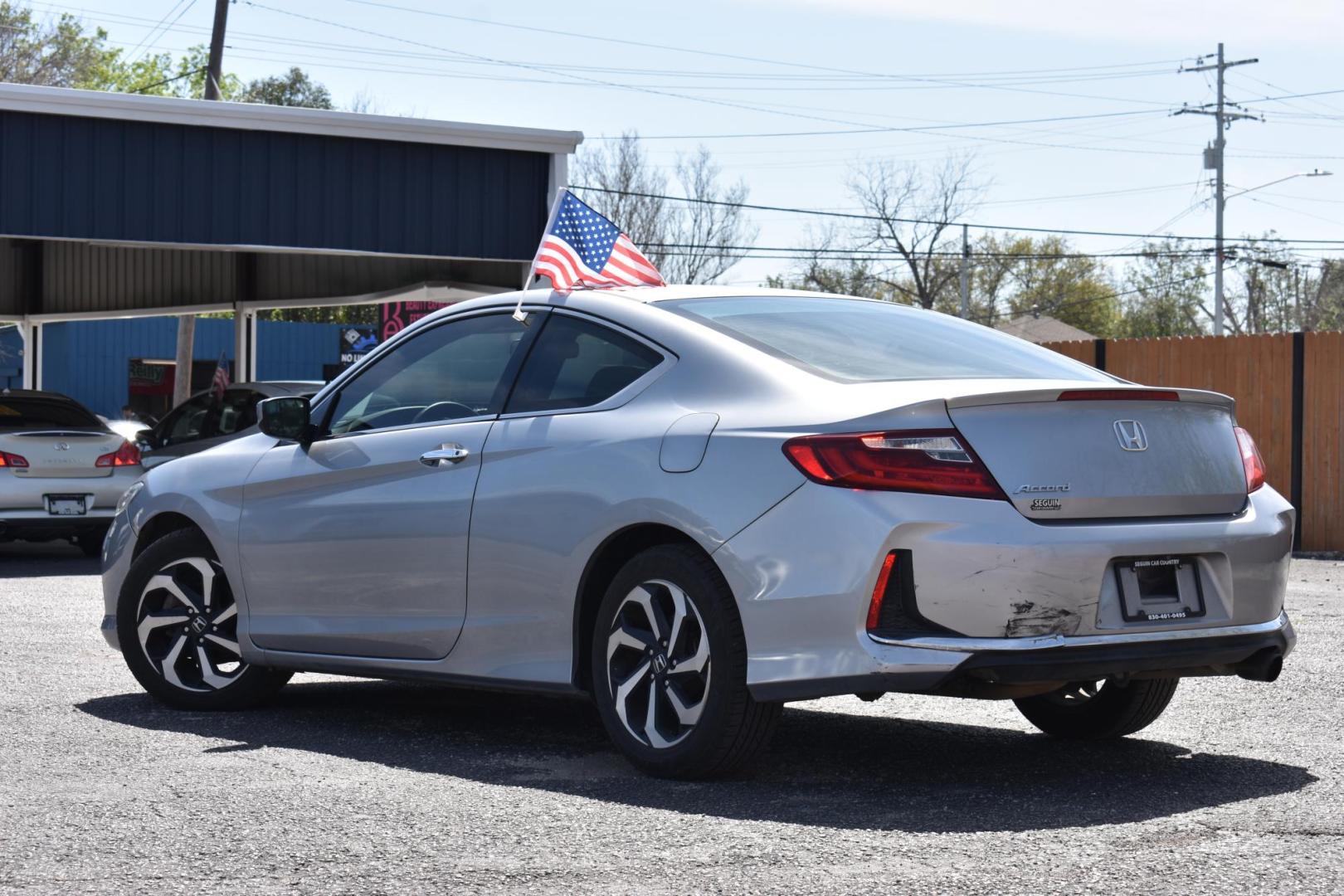 2016 SILVER Honda Accord LX-S Coupe CVT (1HGCT1B34GA) with an 2.4L L4 DOHC 16V engine, CVT transmission, located at 420 E. Kingsbury St., Seguin, TX, 78155, (830) 401-0495, 29.581060, -97.961647 - Photo#2