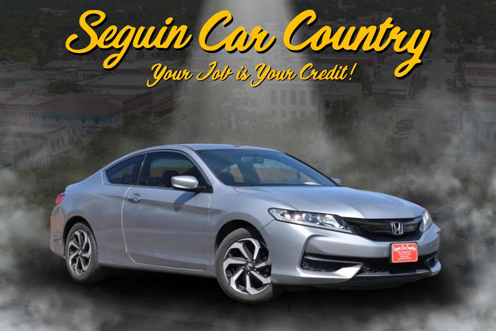 2016 SILVER Honda Accord LX-S Coupe CVT (1HGCT1B34GA) with an 2.4L L4 DOHC 16V engine, CVT transmission, located at 420 E. Kingsbury St., Seguin, TX, 78155, (830) 401-0495, 29.581060, -97.961647 - Photo#0