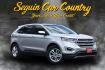 2015 SILVER Ford Edge SEL FWD (2FMTK3J82FB) with an 3.5L V6 DOHC 24V engine, 6-Speed Automatic transmission, located at 420 E. Kingsbury St., Seguin, TX, 78155, (830) 401-0495, 29.581060, -97.961647 - Photo#0