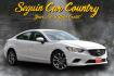 2017 WHITE Mazda Mazda6 i Touring AT (JM1GL1V51H1) with an 2.5L L4 DOHC 16V engine, 6A transmission, located at 420 E. Kingsbury St., Seguin, TX, 78155, (830) 401-0495, 29.581060, -97.961647 - Photo#0