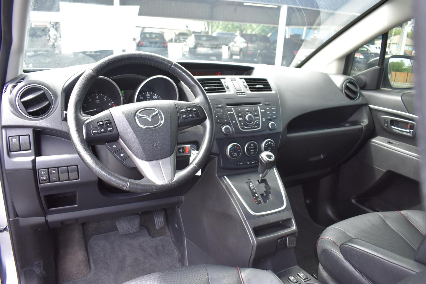 2014 SILVER Mazda MAZDA5 Grand Touring (JM1CW2DL8E0) with an 2.5L L4 DOHC 16V engine, 5-Speed Automatic transmission, located at 420 E. Kingsbury St., Seguin, TX, 78155, (830) 401-0495, 29.581060, -97.961647 - Photo#6