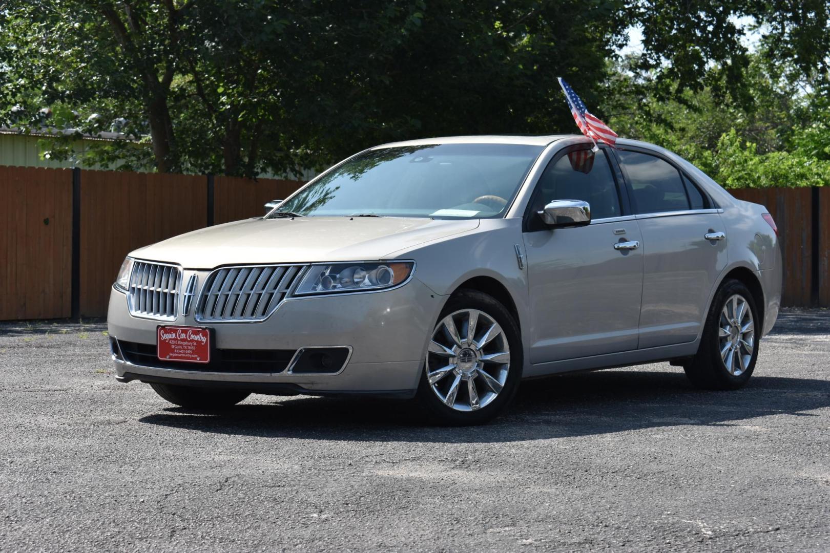2010 TAN Lincoln MKZ FWD (3LNHL2GC1AR) with an 3.5L V6 DOHC 24V engine, 6-Speed Automatic transmission, located at 420 E. Kingsbury St., Seguin, TX, 78155, (830) 401-0495, 29.581060, -97.961647 - Photo#1
