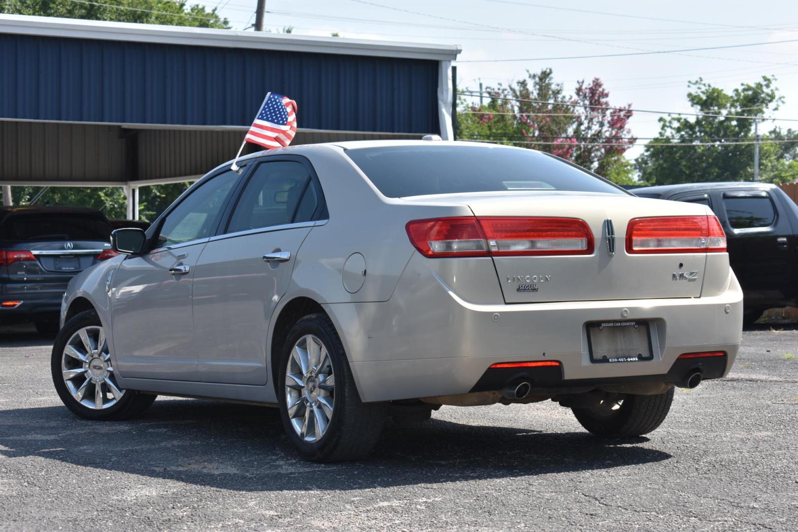 2010 TAN Lincoln MKZ FWD (3LNHL2GC1AR) with an 3.5L V6 DOHC 24V engine, 6-Speed Automatic transmission, located at 420 E. Kingsbury St., Seguin, TX, 78155, (830) 401-0495, 29.581060, -97.961647 - Photo#2